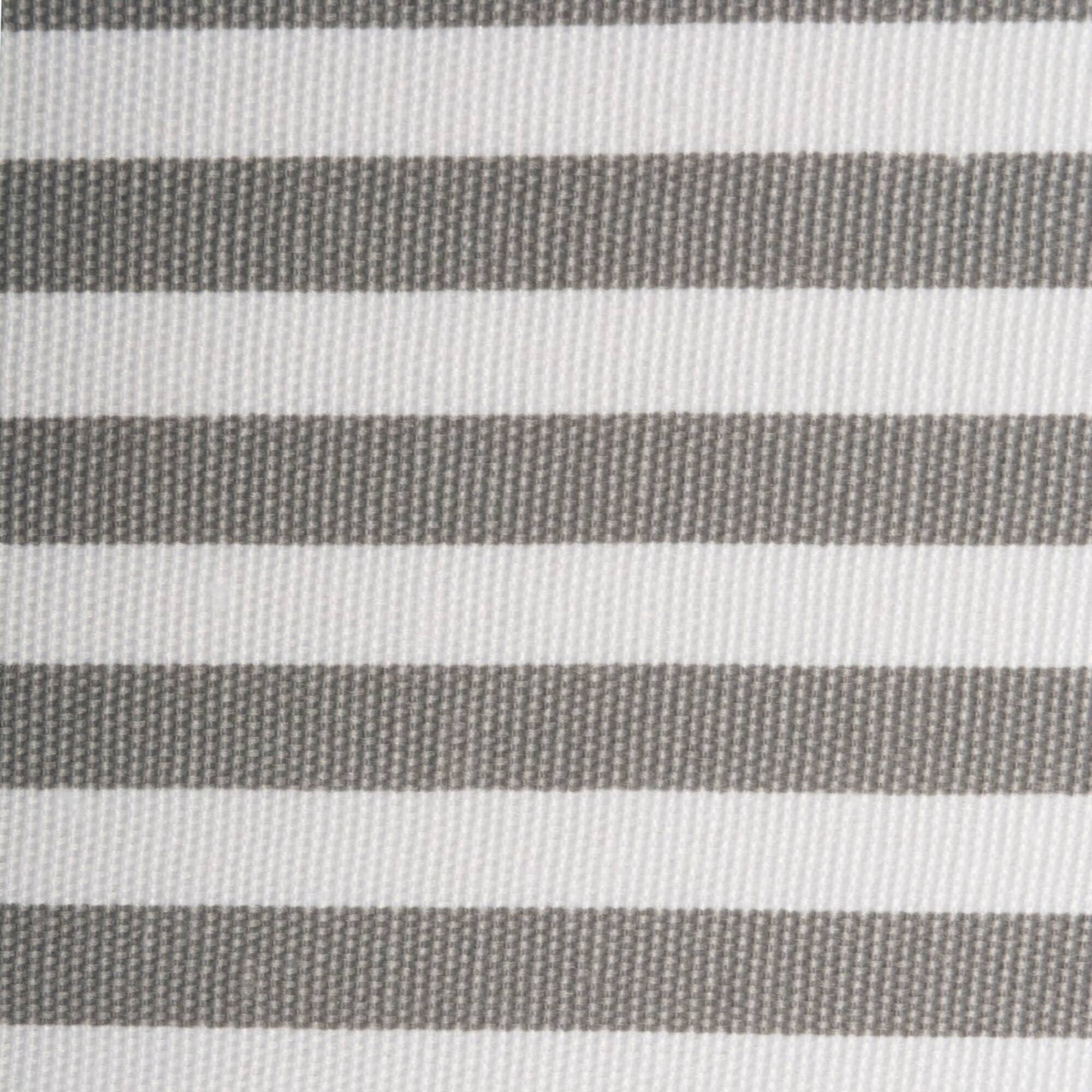 DII® 13" Gray Pinstripe Storage Cube